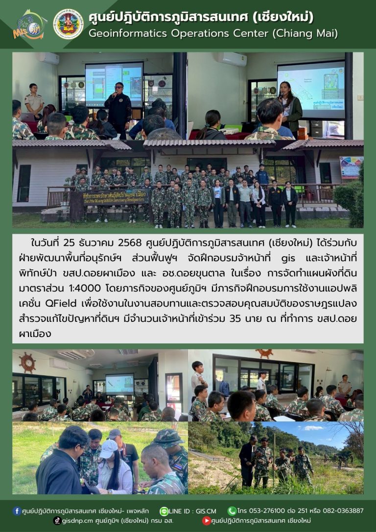 อบรม Qfield 25-12-68